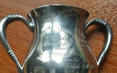Vintage University Penn trophy loving Houston Cup 1898