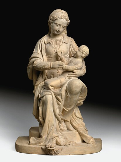 Virgin and Child, French, Le Mans, first half 17th century, Attributed to Gervais I Delabarre (1570-1644)