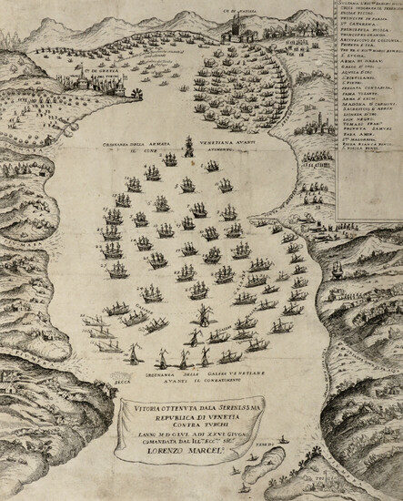 Vitoria ottenuta dala Serenissima Republica di Venezia contra Turchi lanno MDCLVI adi XXVI giugno... 1656.