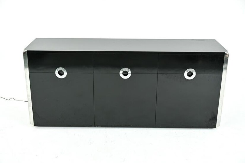 WILLY RIZZO FOR MARIO SABOT DECO-STYLE CREDENZA