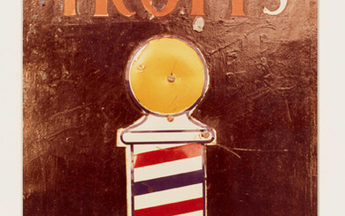 Walker Evans (1903-1975) Trotts (Barbershop sign)