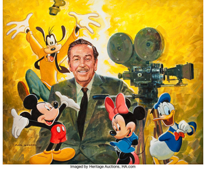 Walt Disney non-Animation art unidentified artist