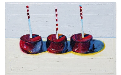 Wayne Thiebaud Three Candy Apples