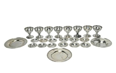 Webster Sterling Silver Sherbet Bowls with Small
