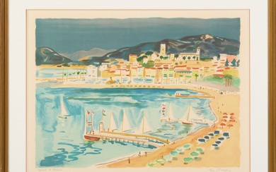 Yves BRAYER (1907-1990). Le port. Lithographie... - Lot 12 - Le Floc'h