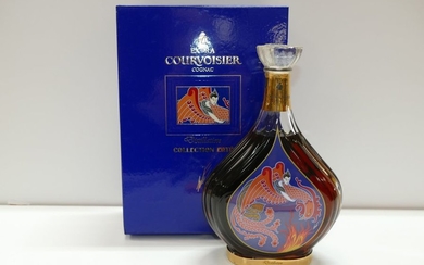 1 Btle Cognac Courvoisier Extra Collection Erté Distillation...