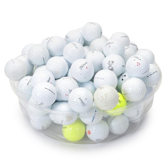 100 Titleist Golf Balls