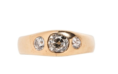 Antique Gold and Diamond Ring