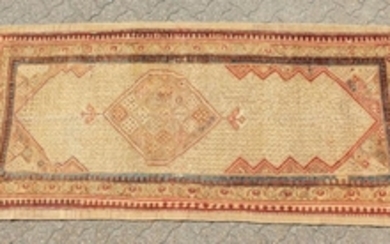 A PERSIAN TRIBAL SARAB RUNNER with long central motif
