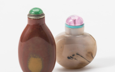 Two Chinese snuff-bottles