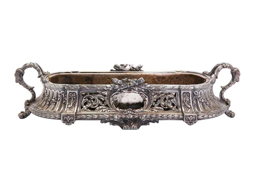 A late 19th / early 20th century French silver...
