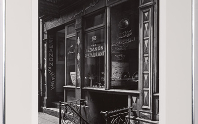 ABBOTT, BERENICE (1898-1991) The Lebanon Restaurant 88 Washington Street