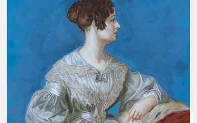 Anton Widliczka (Widlicka), (19th Century) - Portrait of a Lady