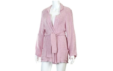Chanel Purple Knitted Cardigan