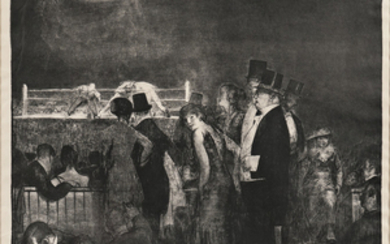 George Bellows (American, 1882-1925) Preliminaries