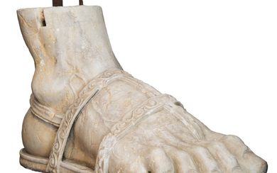 A GIANT FOOT, ITALIAN, CLASSICAL STYLE