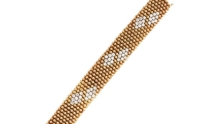 Gold and Diamond Bracelet, Tiffany & Co.