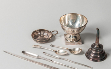Group of George III Sterling Silver Tableware