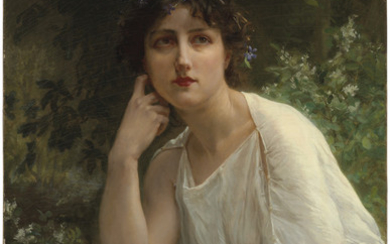 Guillaume Seignac (French, 1870-1929), Woman in White