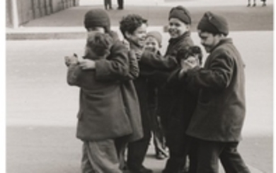 HELEN LEVITT (1913–2009), New York City (Boys in coats dancing), 1942