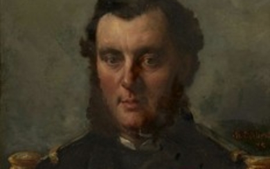 M. DESBENTIS Portrait d'un officier
