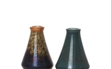 Monart, a ‘Stoneware’ cased glass vase of...