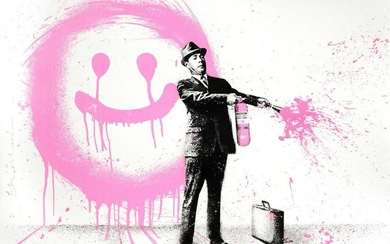Mr. Brainwash - Spray Happiness (Pink)