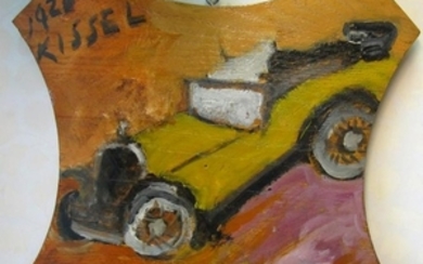 Outsider Art Justin McCarthy; 1926 Kissil Car