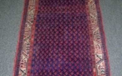 Persian Seraband Runner, semi-antique, hand-woven, Arak