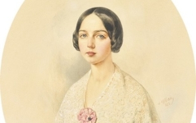PORTRAIT OF A LADY, Vladimir Ivanovich Hau