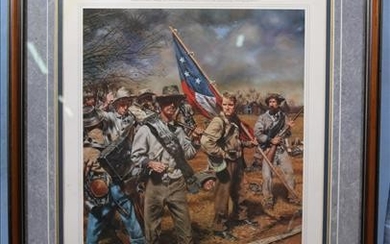 Print, Army of TN CSA, by Rick Reeves, 32 x 25