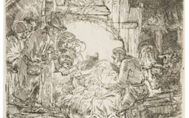 Rembrandt van Rijn (1606-1669) The Adoration of the Shepherds: With the lamp