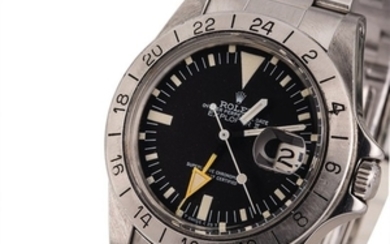 ROLEX | Explorer II, Ref. 1655, A Stainless Steel Wristwatch with Bracelet, Circa 1984
