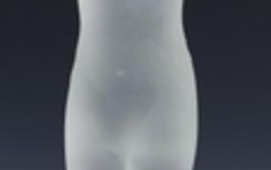 Stefano Toso Murano Art Glass Nude Torso Sculpture