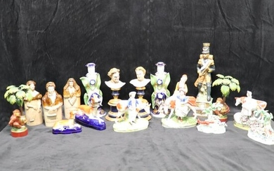 18 of Pieces of Decor Items & Staffordshire