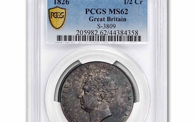 1826 Great Britain Silver Half Crown George