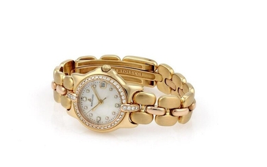 18Kt Yellow Gold Bertolucci Pulchra Diamond Watch
