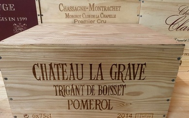 2014 Chateau La Grave (Trigant de Boisset) - Pomerol - 6 Bottles (0.75L)