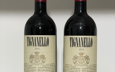 2016 Marchesi Antinori, Tignanello - Tuscany - 2 Bottles (0.75L)