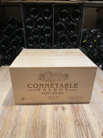 2017 Connétable Talbot, 2nd wine of Chateau Talbot - Saint-Julien - 6 Bottles (0.75L)