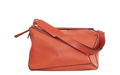 Loewe - Orange Loewe Puzzle Bag Handbag