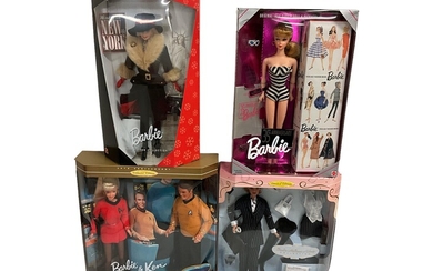 (4) Limited, Special, and Anniversary Edition Barbies