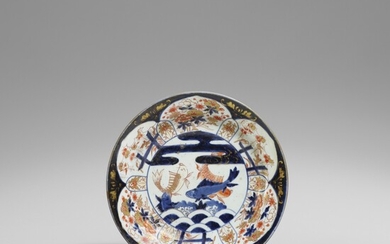 An Arita Imari plate. Early 18th century