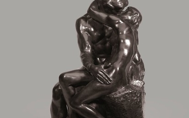 LE BAISER, 1ÈRE RÉDUCTION, Auguste Rodin