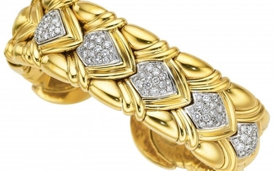 55013: Diamond, Gold Bracelet, Craig Drake Stones: Ful