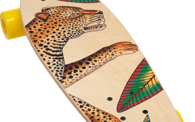 Hermès Savana Dance Wood Long Board Skateboard Condition: 1...