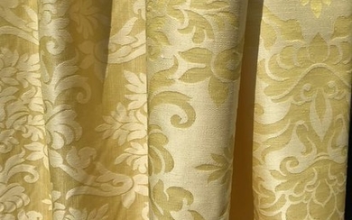 6 x 130 m Magnificent damask silk fabric from San Leucio - Silk - 2018
