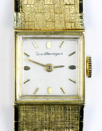 Lady's Girard Perregaux 18k yellow gold wristwatch
