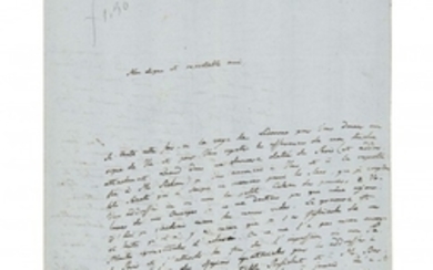 ALEXANDER VON HUMBOLDT (1769-1859) Lettre autographe signée à John Vaughan