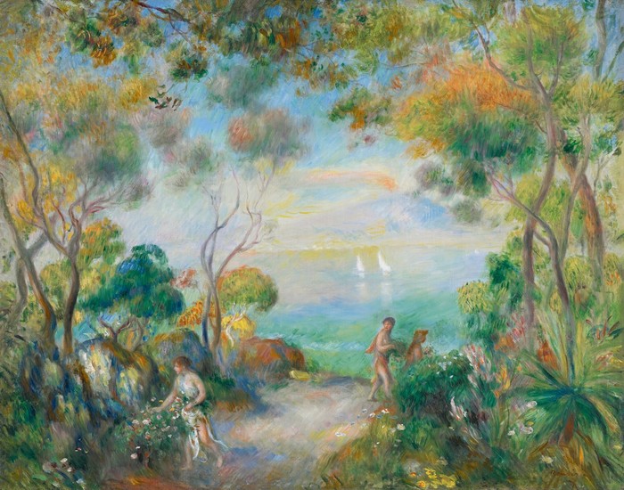 UN JARDIN À SORRENTE, Pierre-Auguste Renoir
